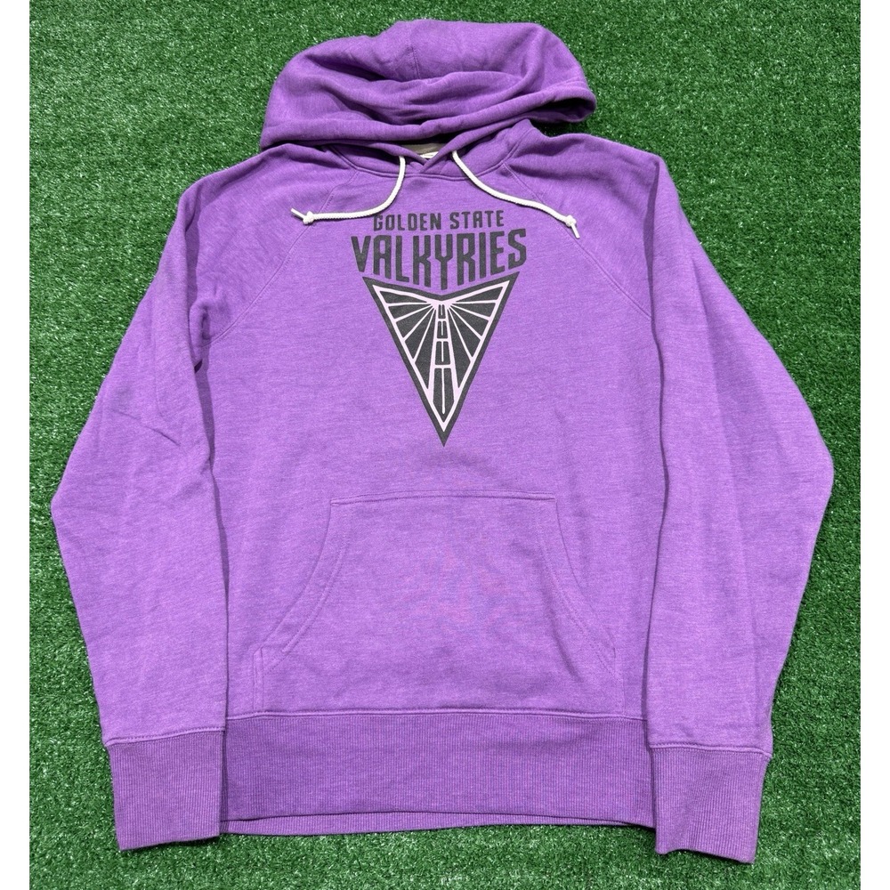 Homage Golden State Valkyries WNBA Hooded Sweatshirt Purple Size Small